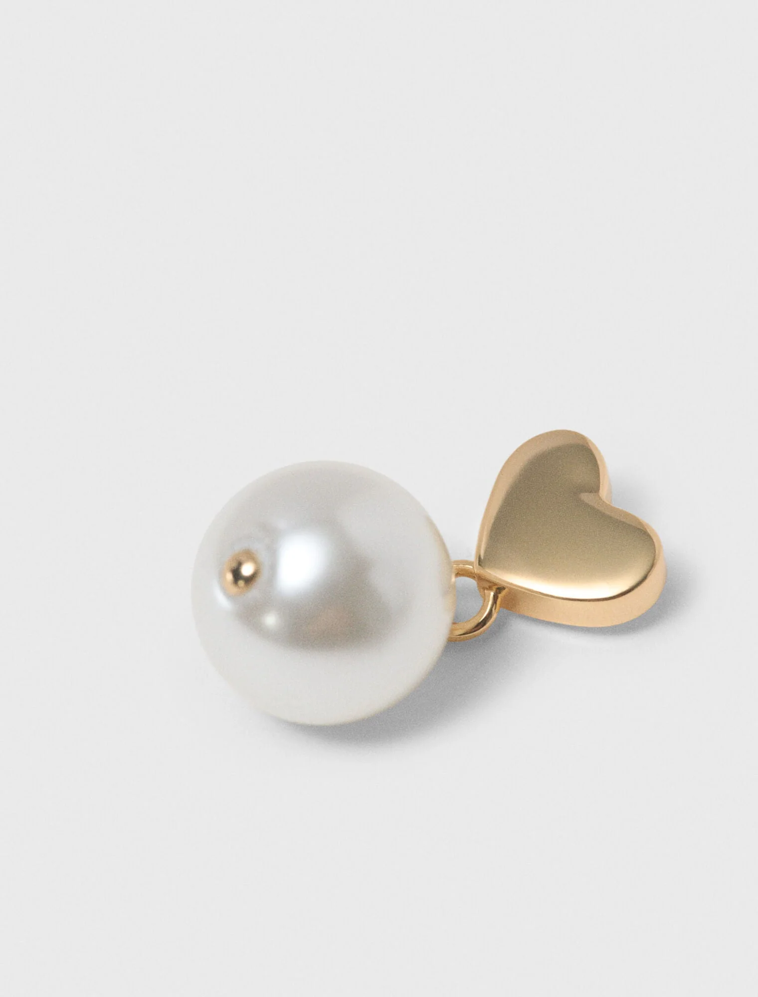 Bead Earrings Gold - Image 3