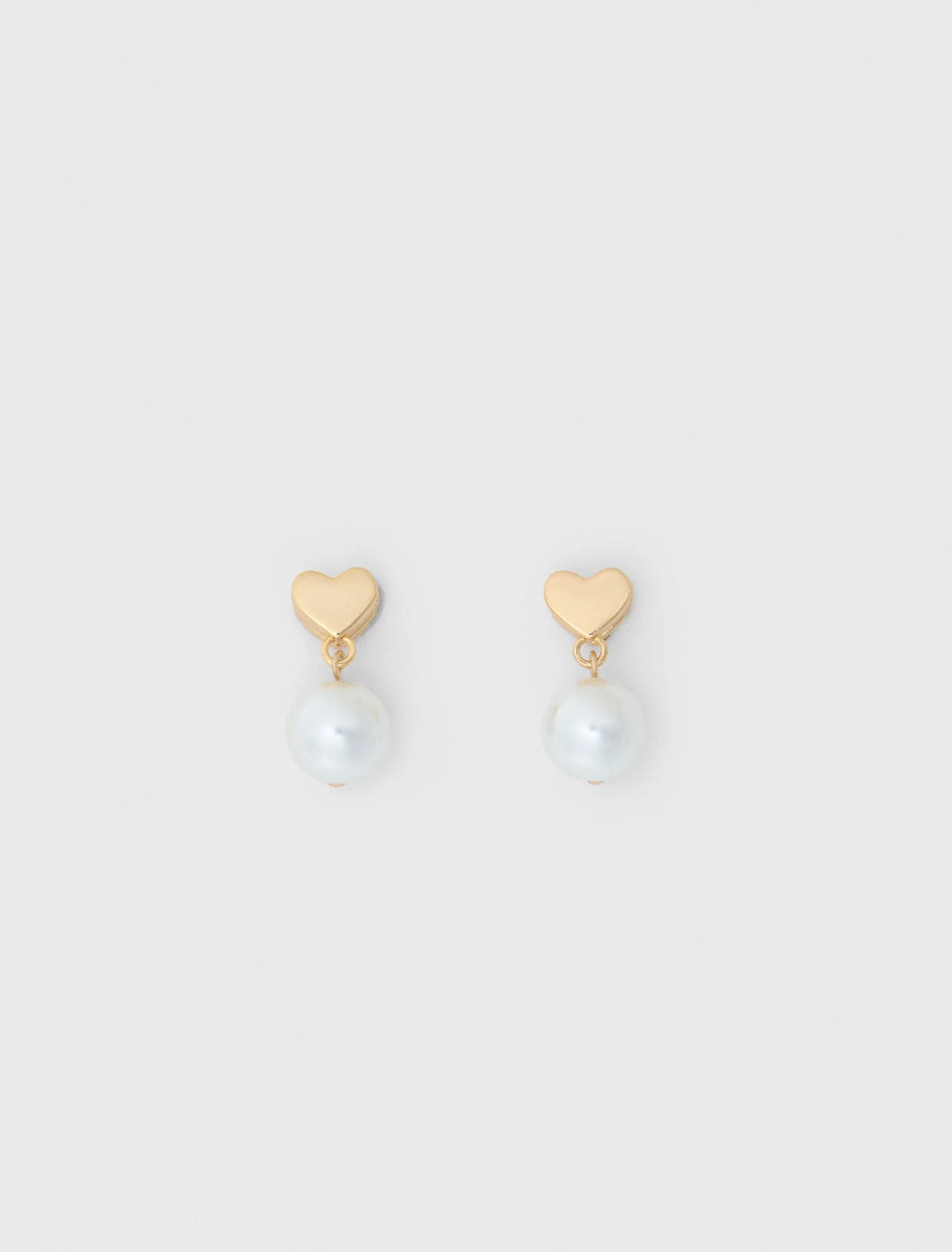 Bead Earrings Gold - Image 5