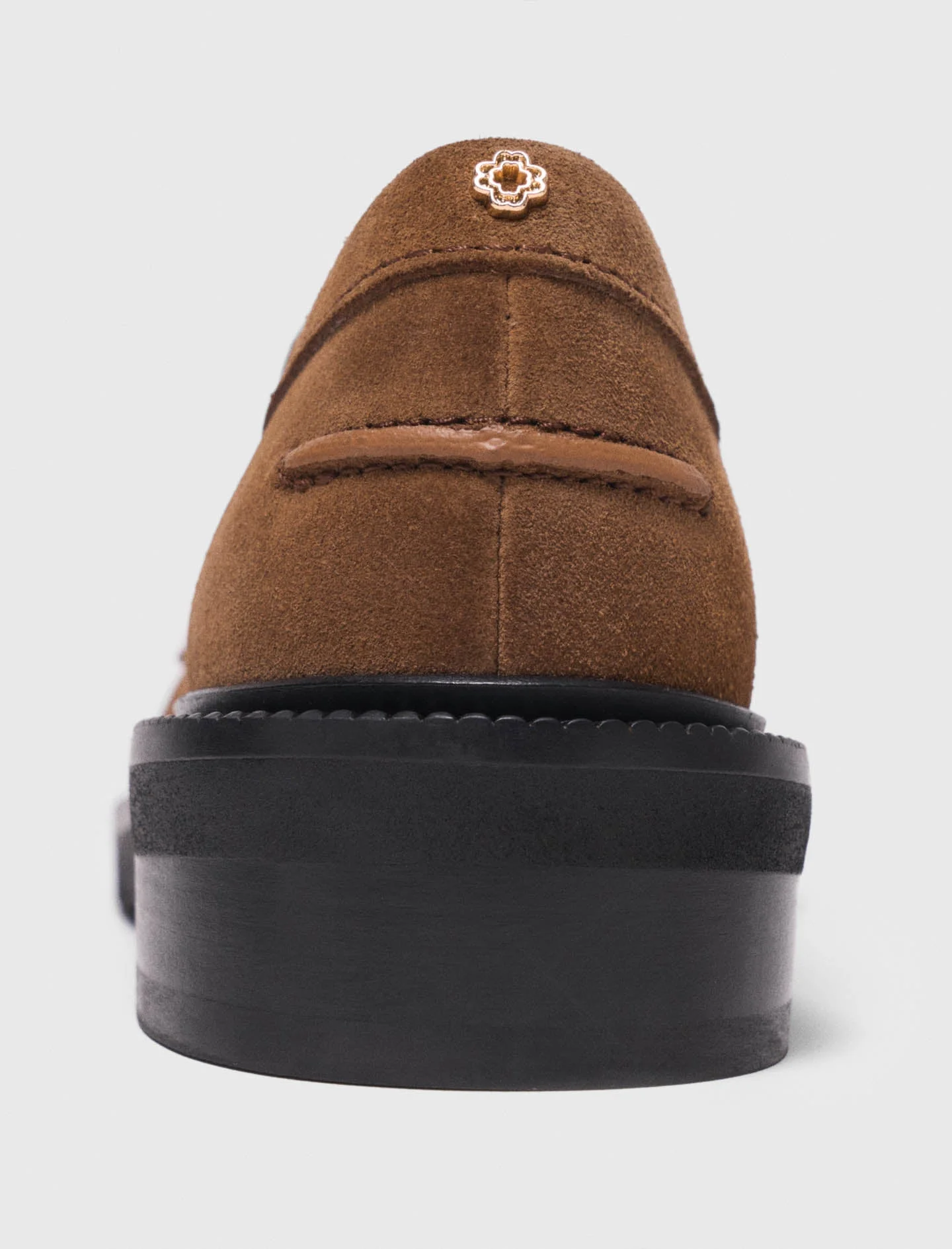 Suede Loafers Camel - Image 4