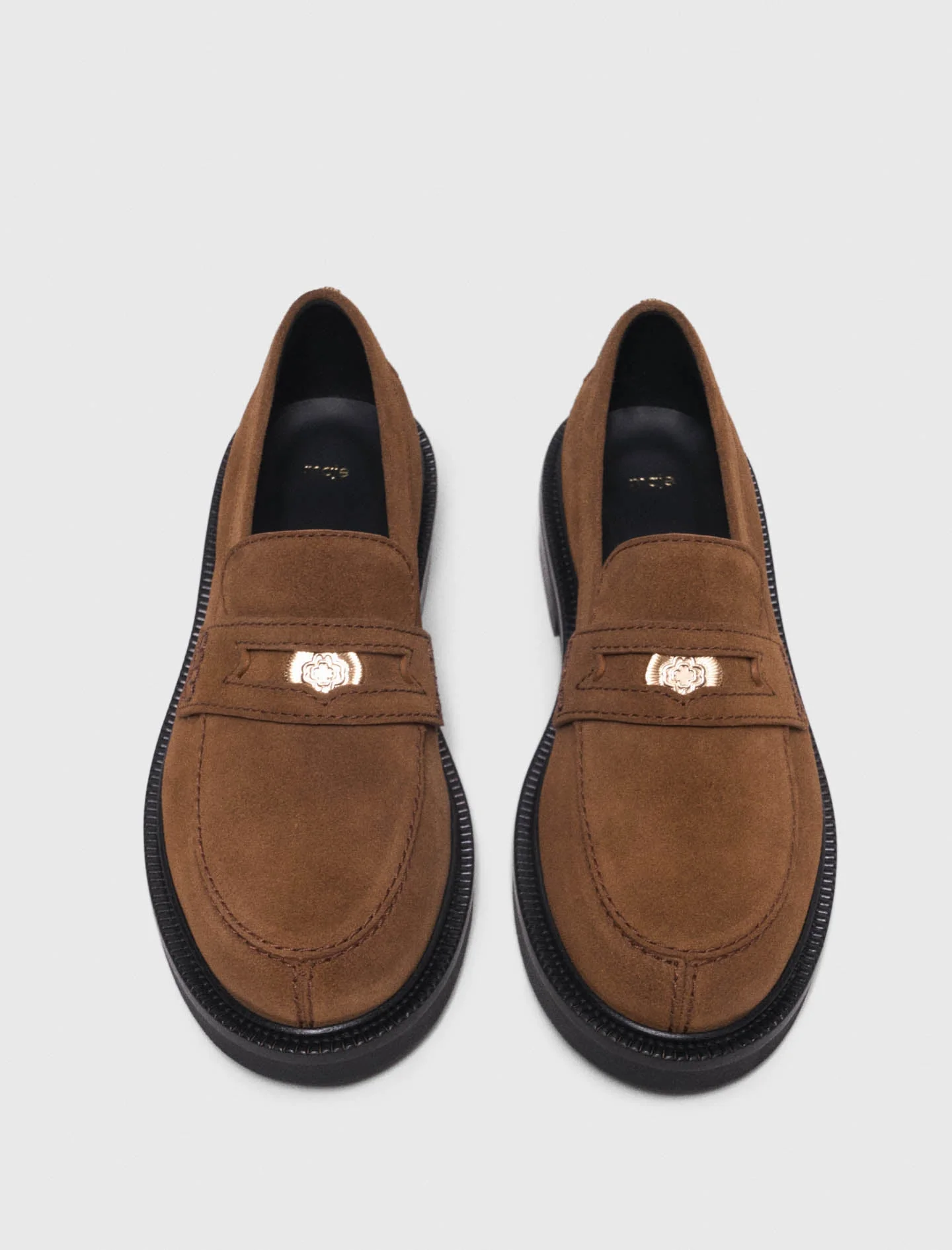 Suede Loafers Camel - Image 6