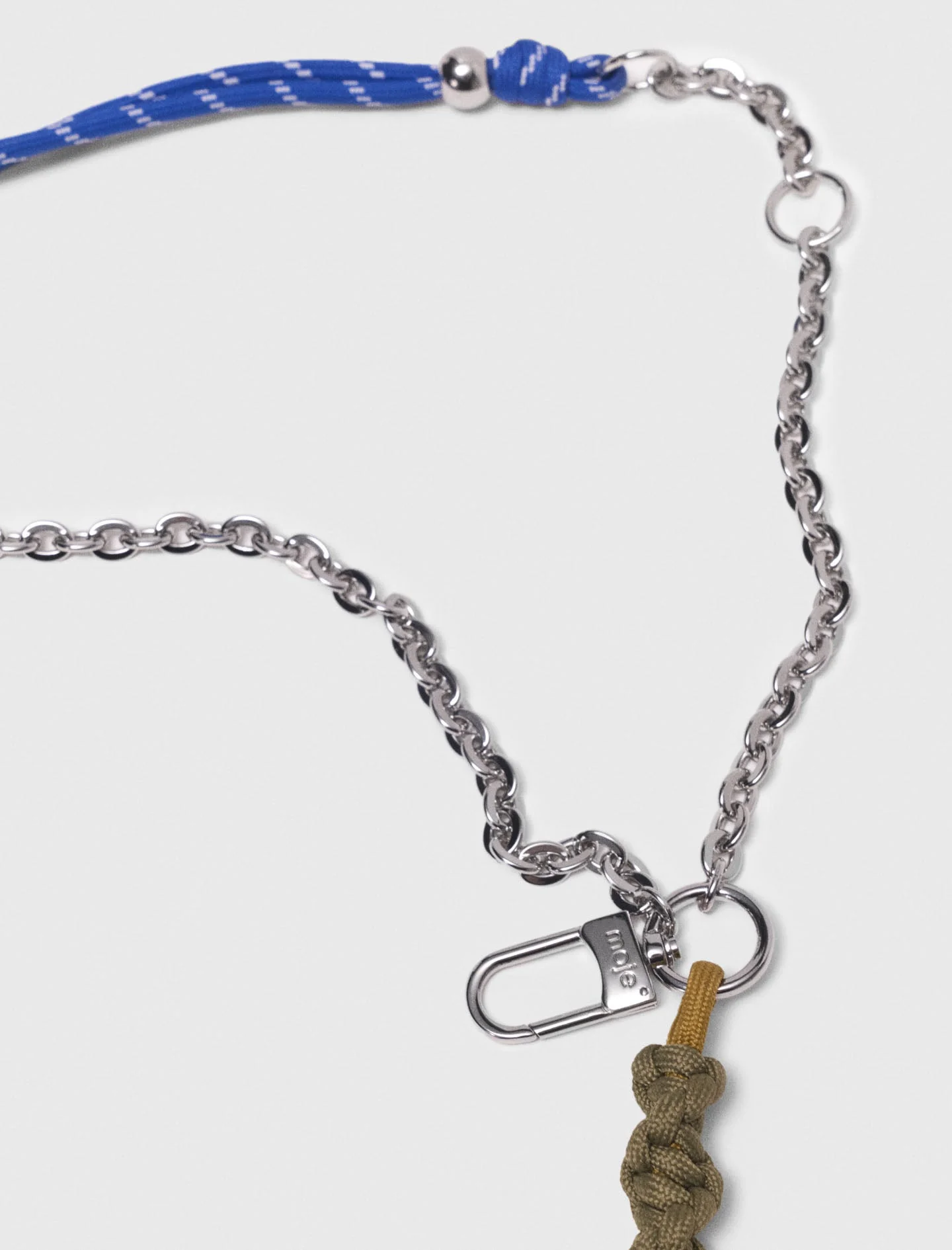 Chain & Cord Mix Bag Charms Multi-Coloured - Image 4