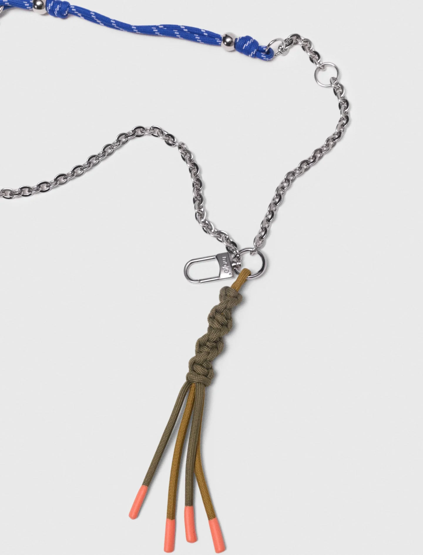 Chain & Cord Mix Bag Charms Multi-Coloured - Image 6