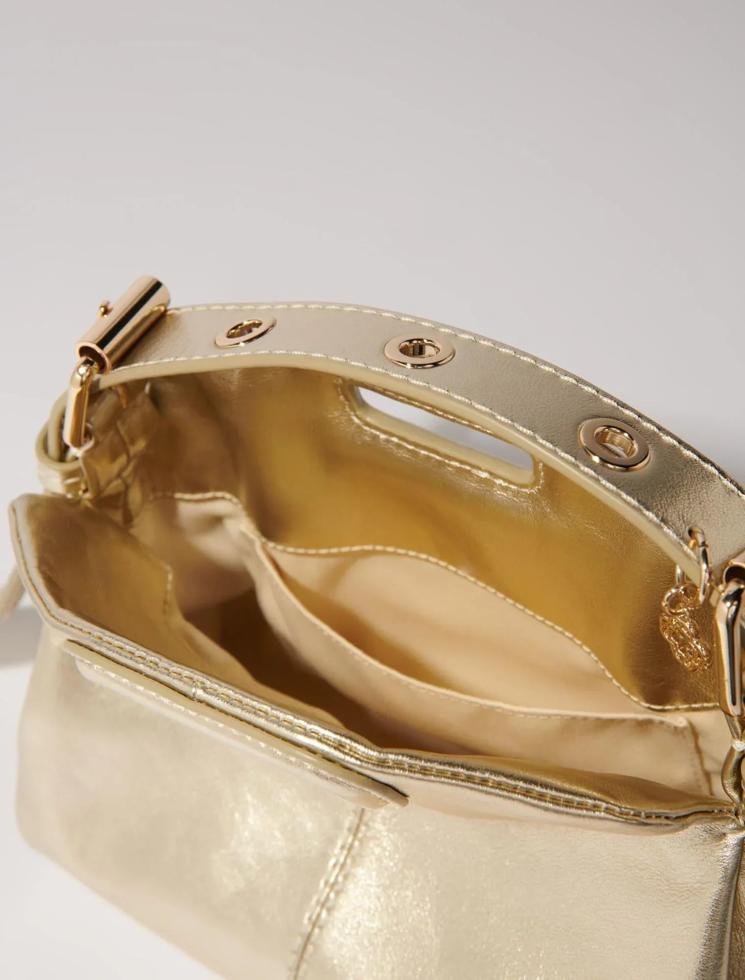 Metallic leather miss m mini bag Gold - Image 3