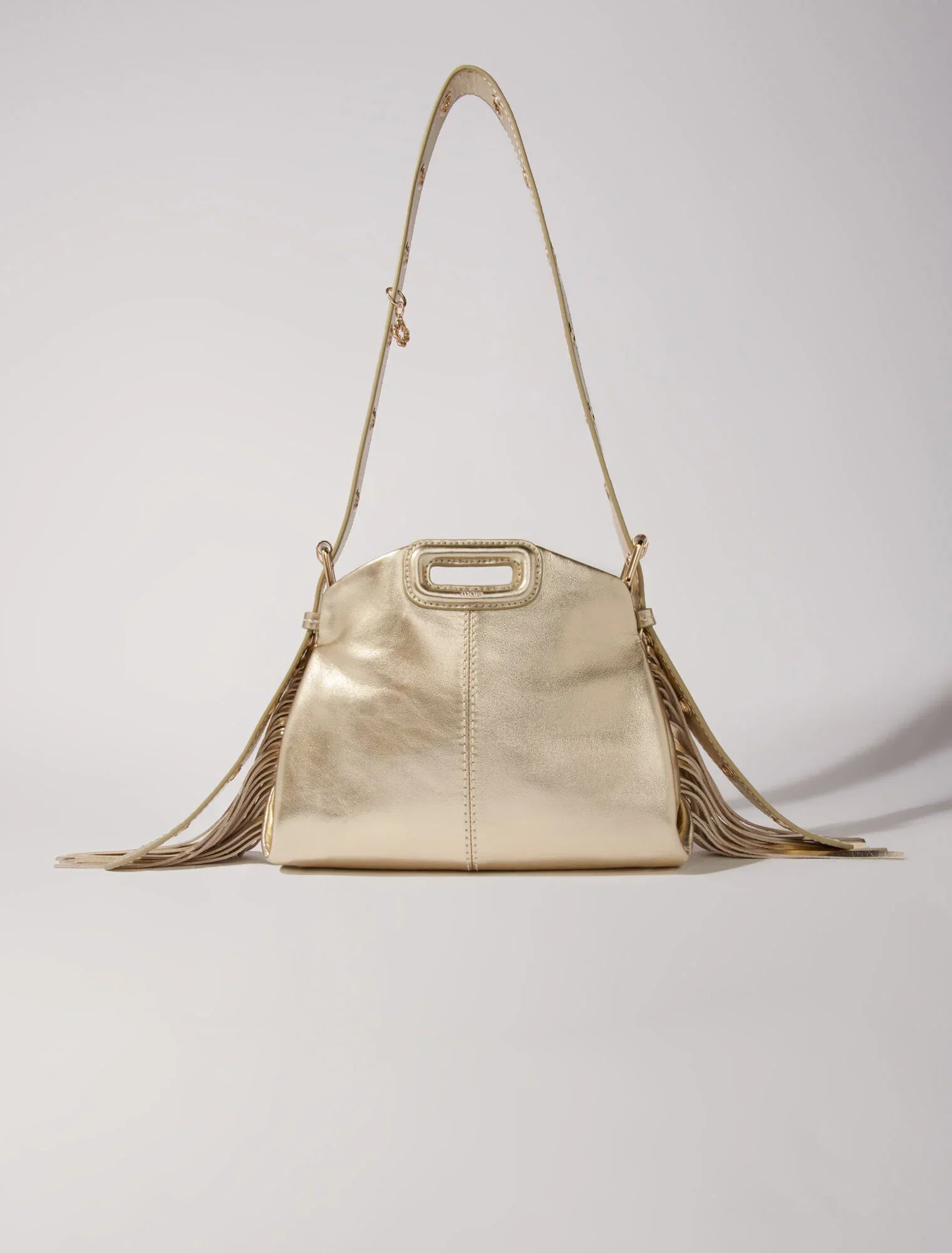 Metallic leather miss m mini bag Gold - Image 8