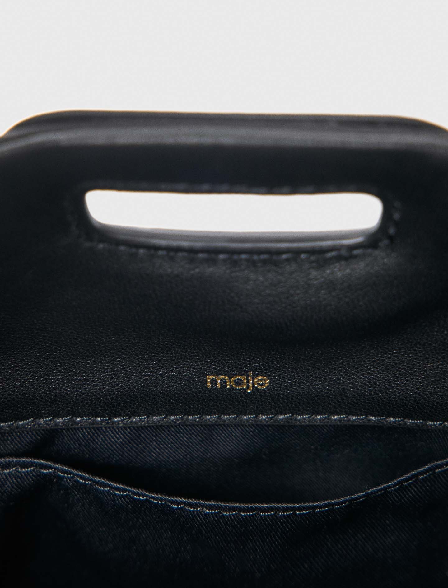 Rhinestone Miss M mini bag Black - Image 4