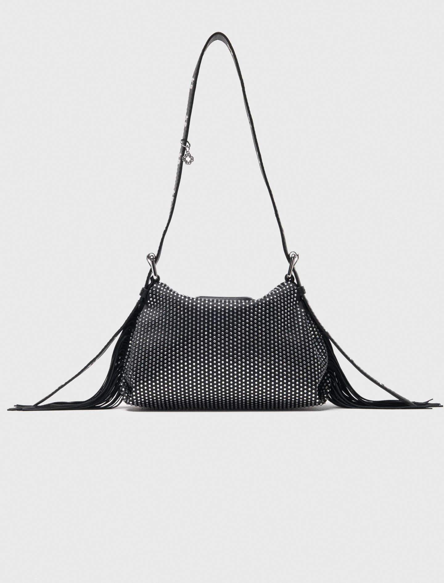 Rhinestone Miss M mini bag Black - Image 6