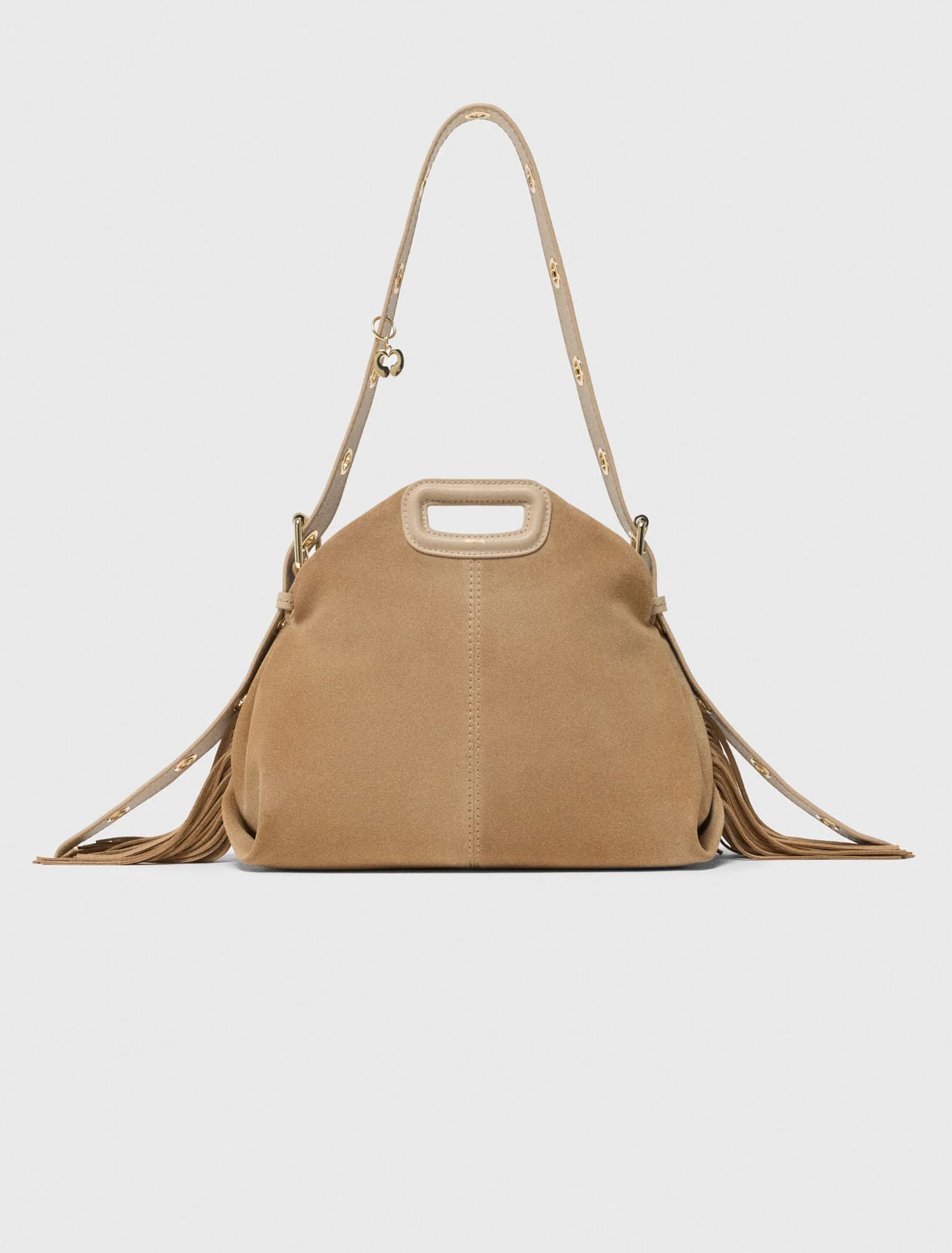 Suede Miss M Bag Cappucino - Image 5