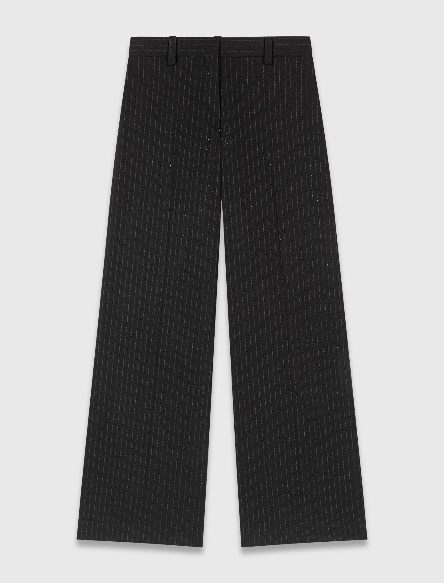 Rhinestone suit trousers Black - Image 6