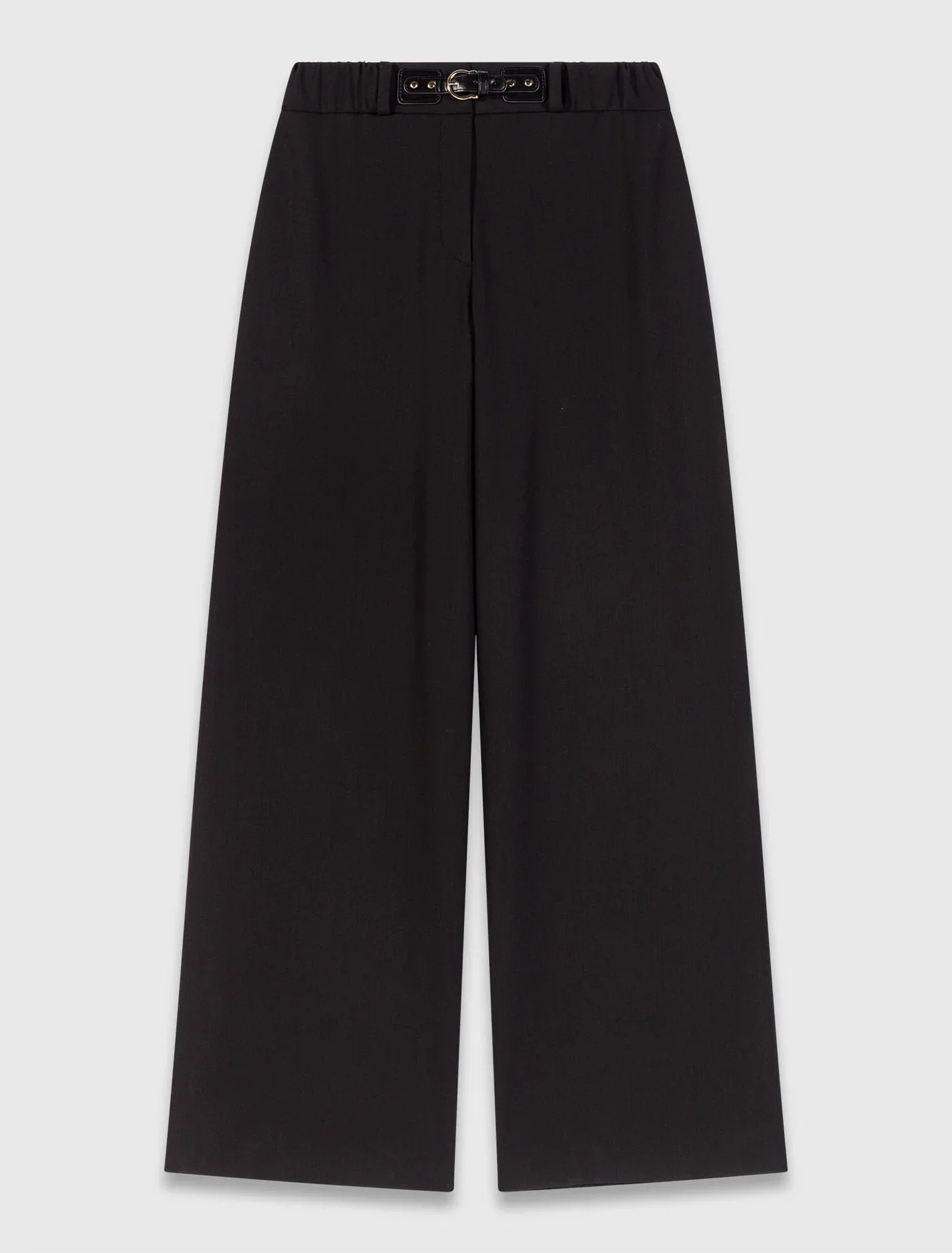 Wide-leg suit trousers Black - Image 7