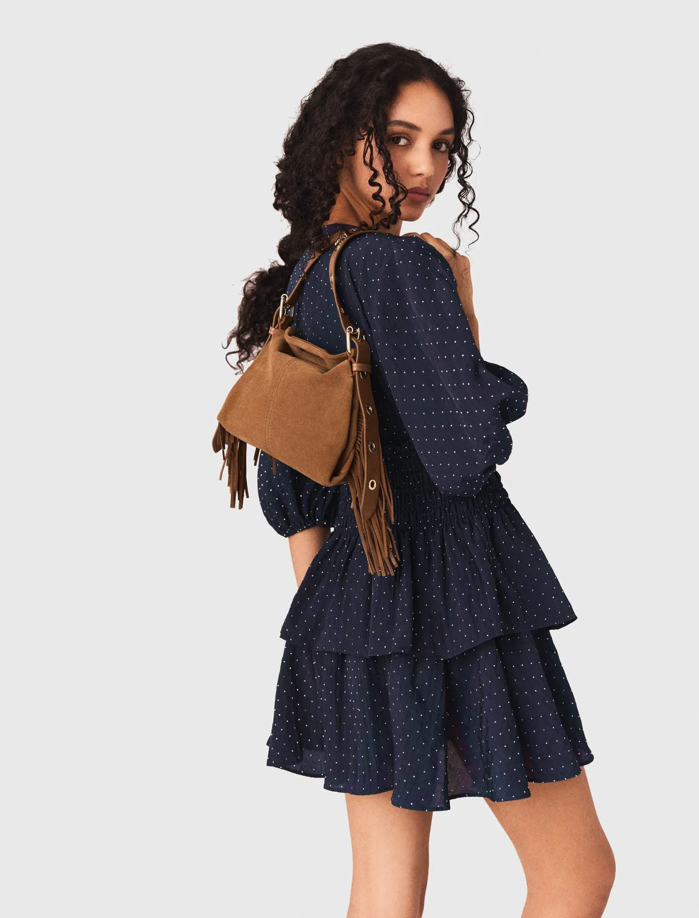 Ruffle and rhinestone dress - Image 4