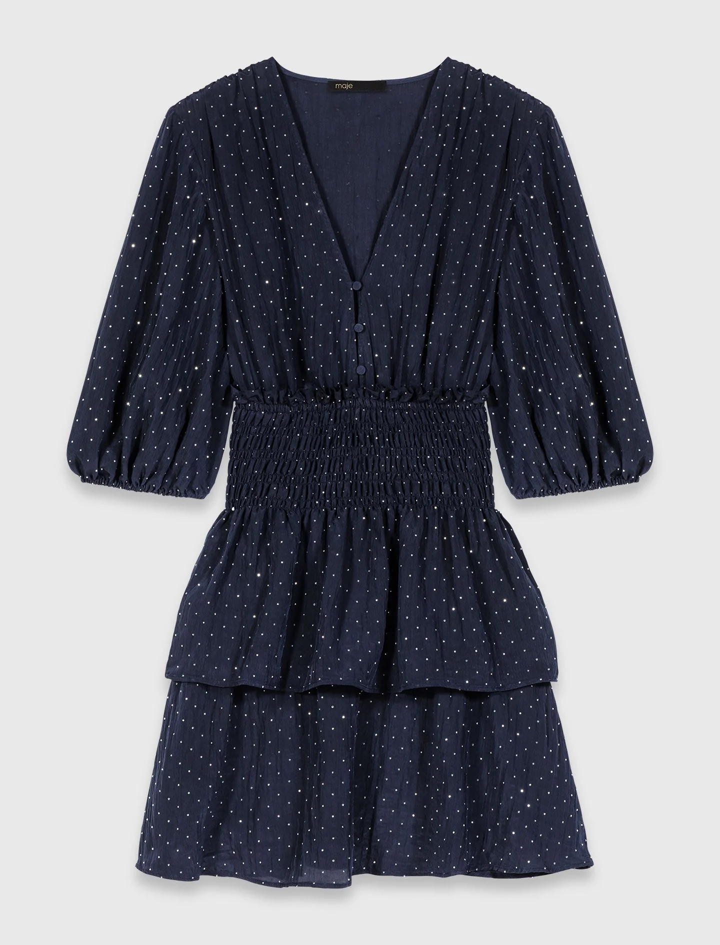 Ruffle and rhinestone dress - Image 7