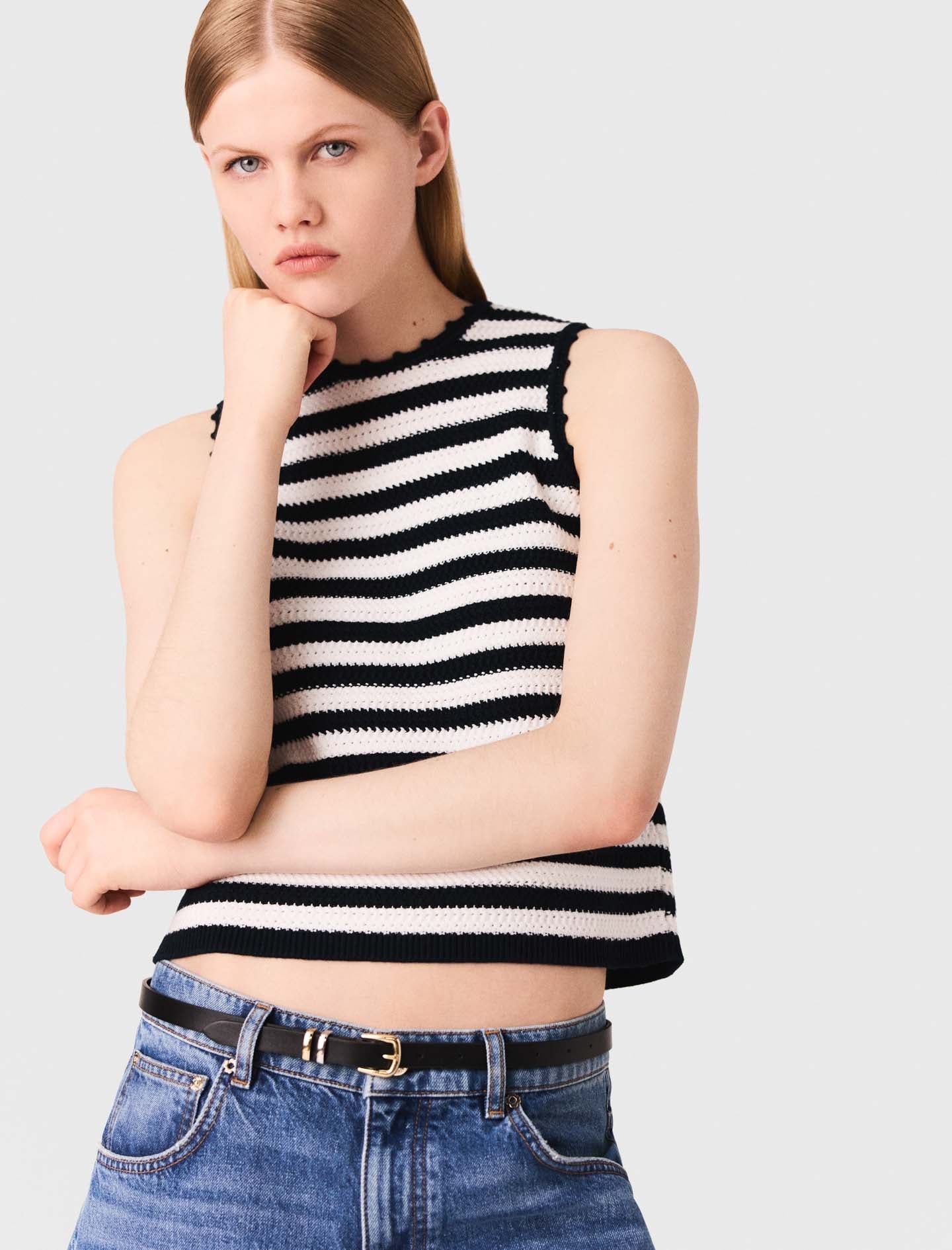 Denim Bermuda shorts Blue - Image 4