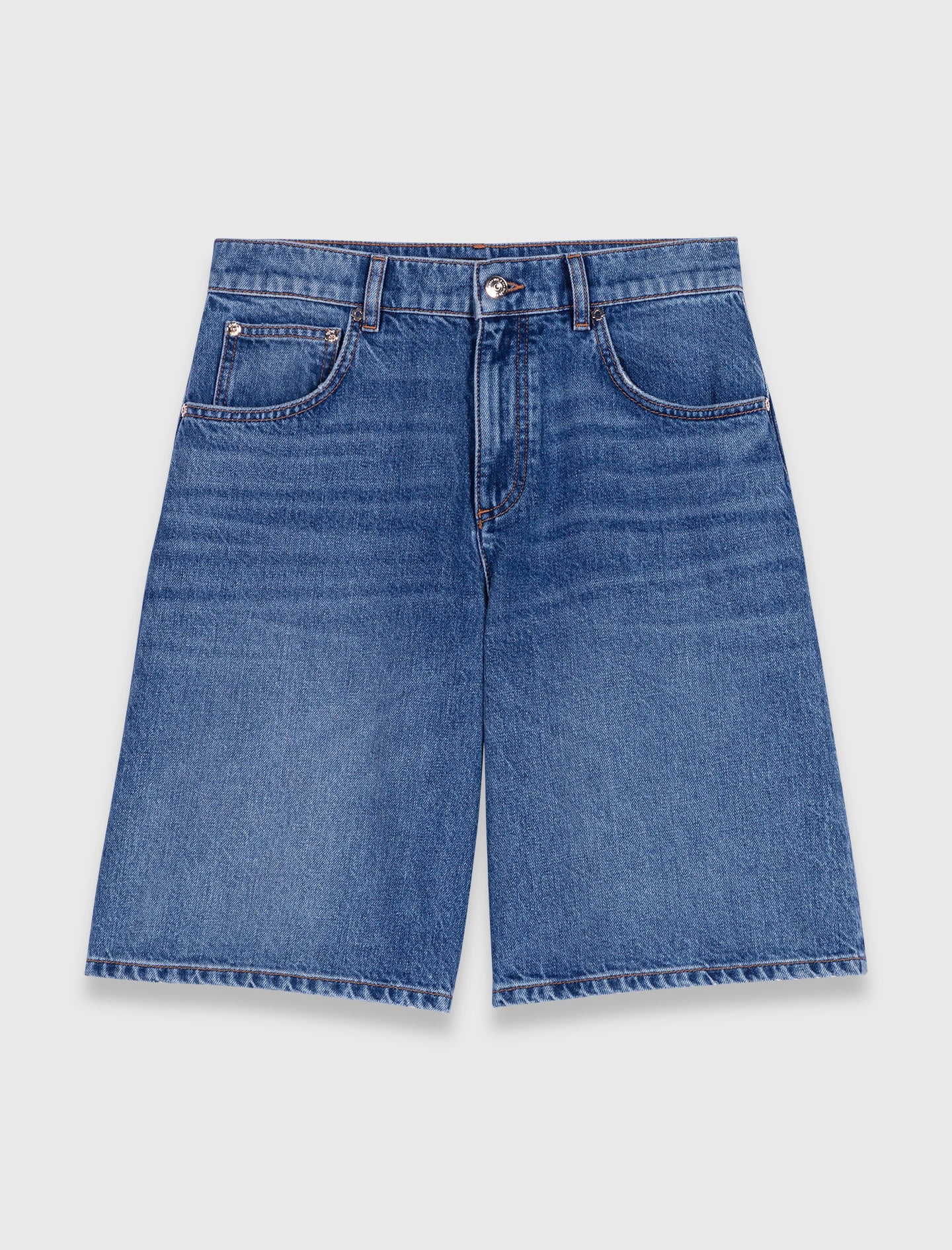 Denim Bermuda shorts Blue - Image 7