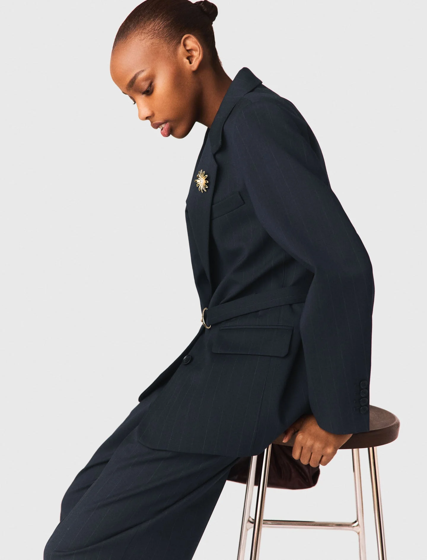 Striped suit jacket - Image 6