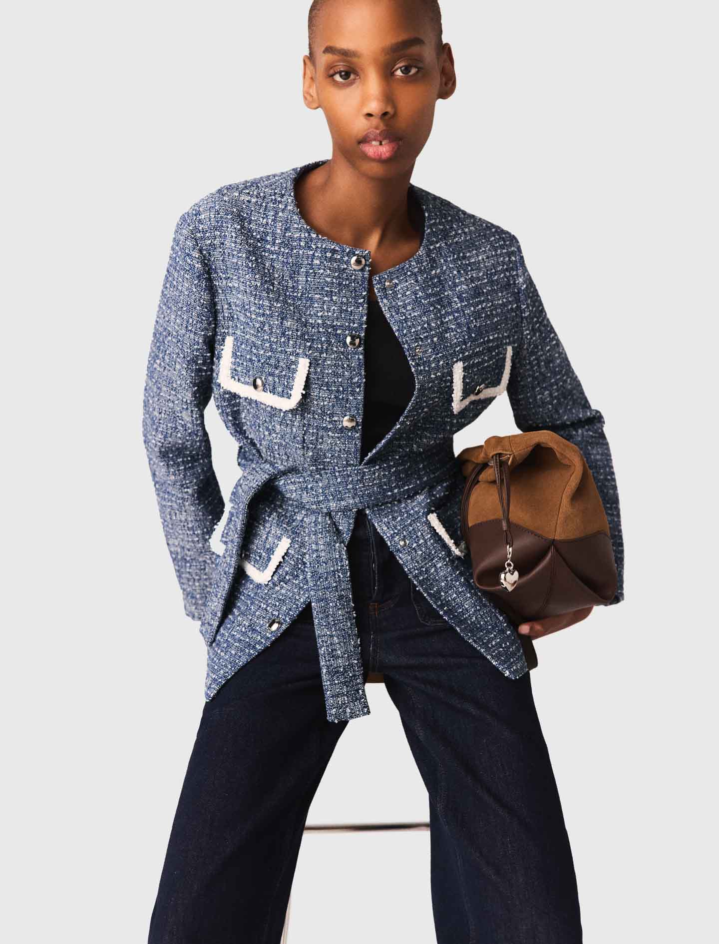 4-pocket tweed jacket - Image 5