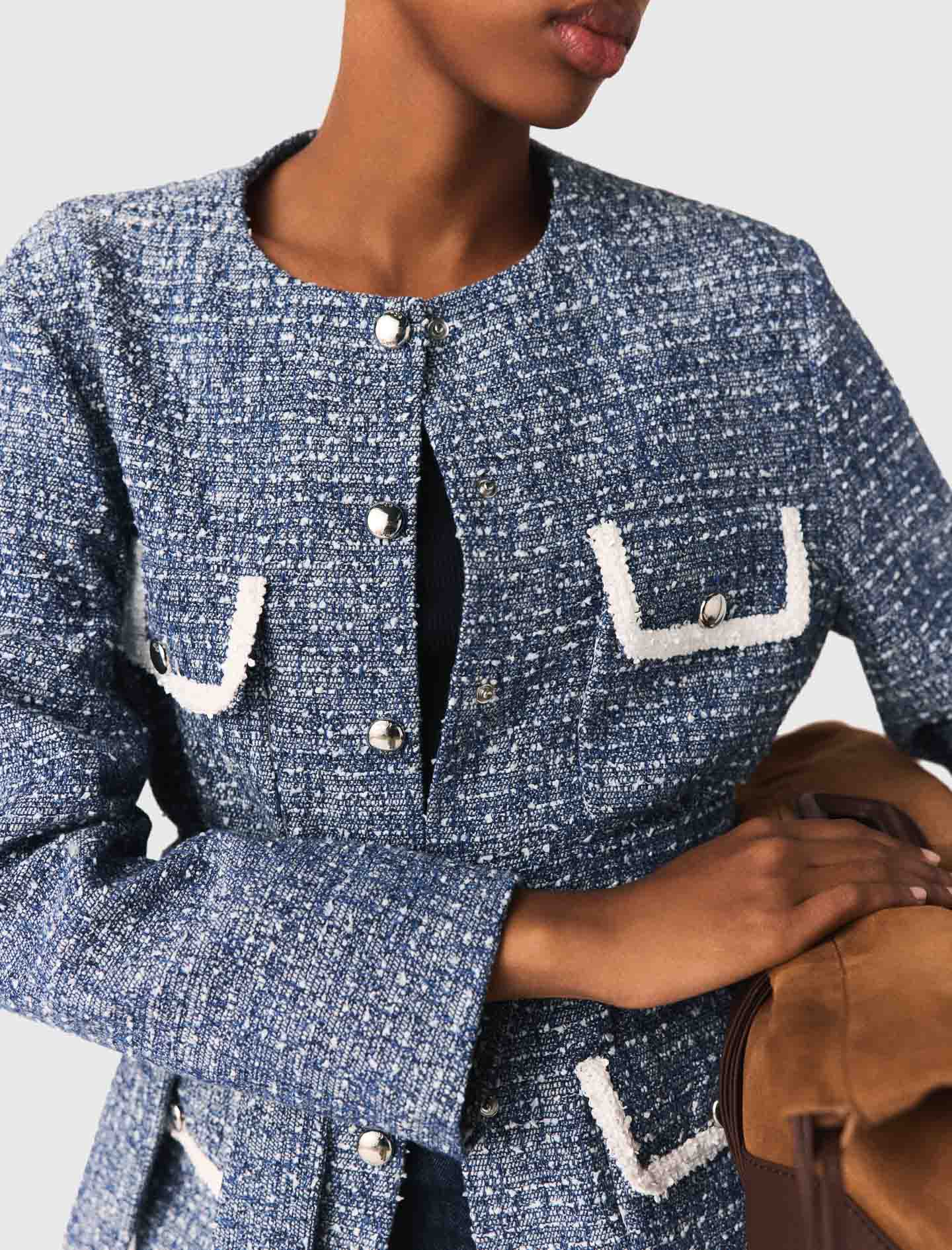 4-pocket tweed jacket - Image 6