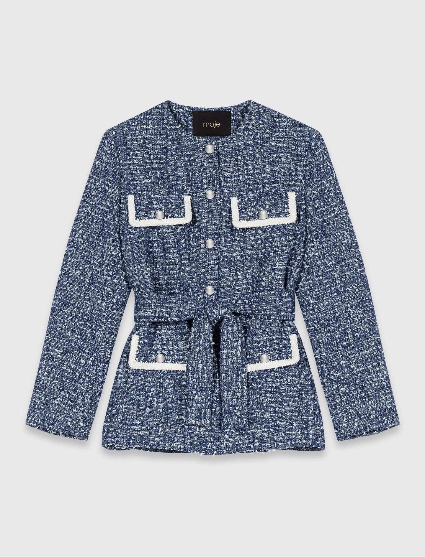 4-pocket tweed jacket - Image 8